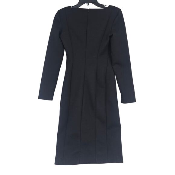 M.M. Lafleur Second Act The Joanna Dress Worth Black Mini Dress Women's 0P 3415 - Picture 3 of 12